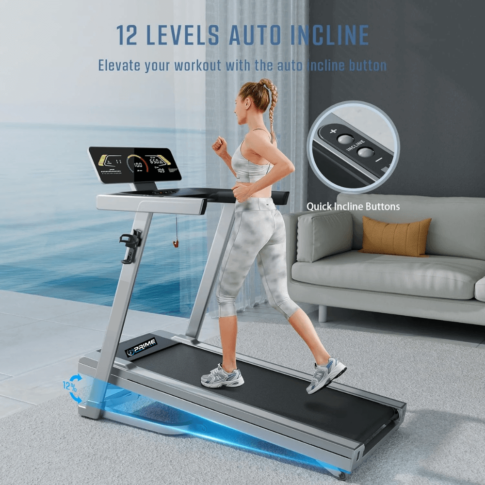 7200 Ergonomic Treadmill — in use