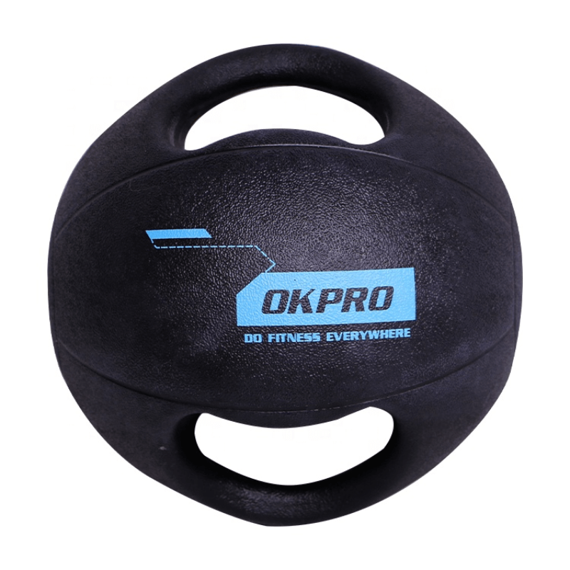 Pro Double Grip Medicine Balls (4kg - 10kg) — in use