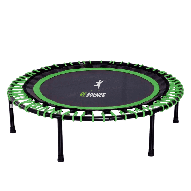 Round Fitness Rebounder & Trampoline - Khloe Green — trampoline available from Gym Machines South Africa