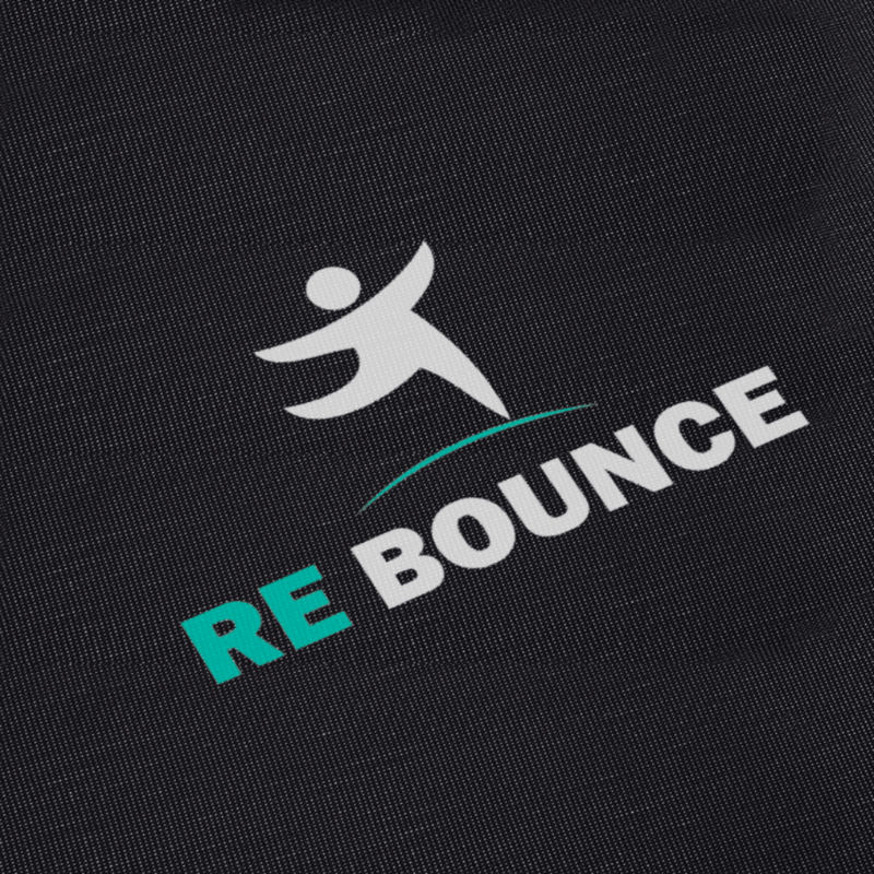 Hex Fitness Hex Fitness Rebounder & Trampoline — side view