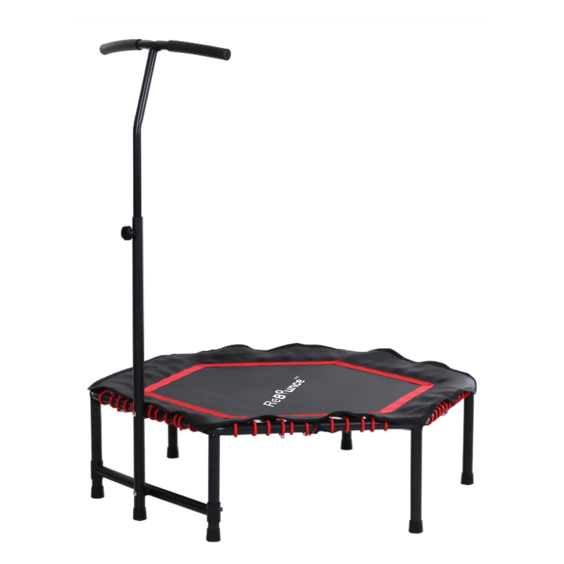 Hex Fitness 360 Hex Fitness Covered Rebounder Pro+ Adjustable Handle — trampoline available from Gym Machines South Africa