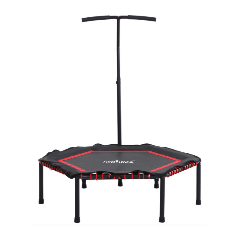 Hex Fitness 360 Hex Fitness Covered Rebounder Pro+ Adjustable Handle — detail view