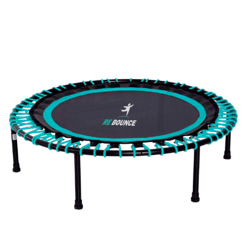 Rb250 Round Fitness Rebounder & Trampoline – Celeste Turquoise — trampoline available from Gym Machines South Africa