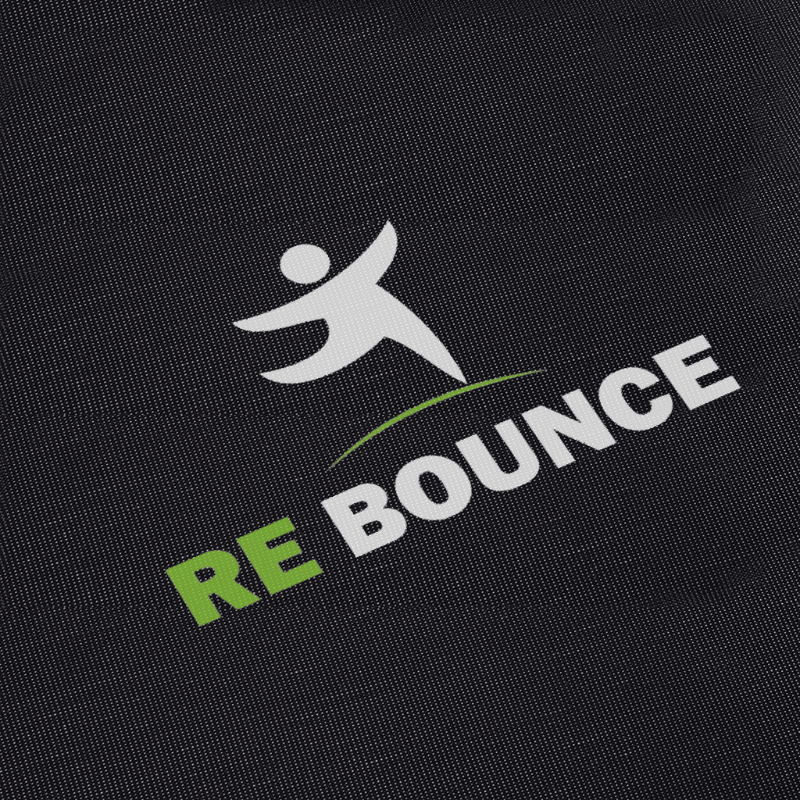 Hex Fitness Hex Fitness Rebounder & Trampoline - Khloe Green — side view