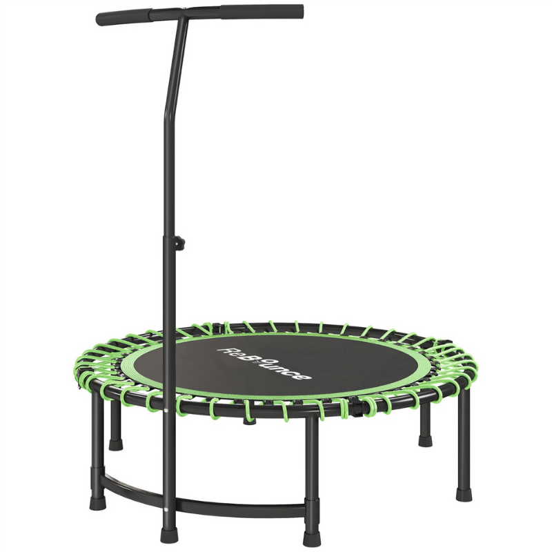 Rb100 Round 40″ Rebounder + Adjustable Handle — trampoline available from Gym Machines South Africa