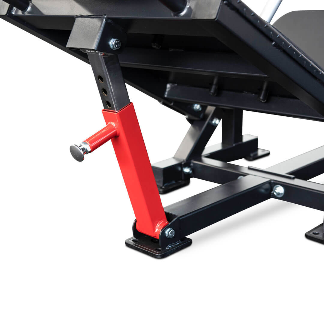 Leg Press & Hack Squat — rear view