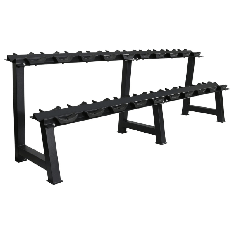 Round Dumbbell Storage Rack - 10 Pairs — rack available from Gym Machines South Africa