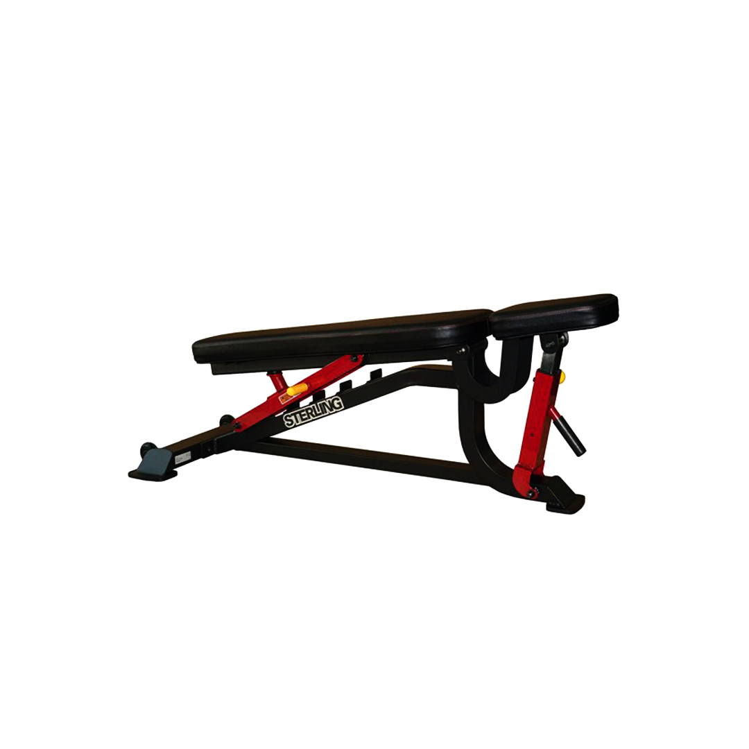 Impulse Fitness Impulse Sl7011 Sterling Multi Adjustable Gym Bench — in use