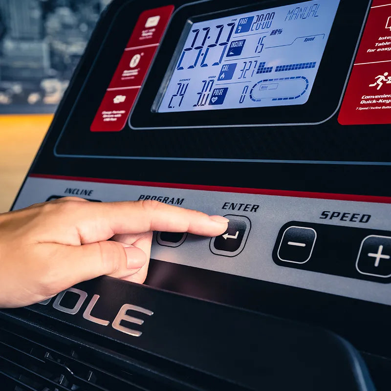 Sole Fitness Sole Treadmill F63 Home Use 3.0 Chp — in use