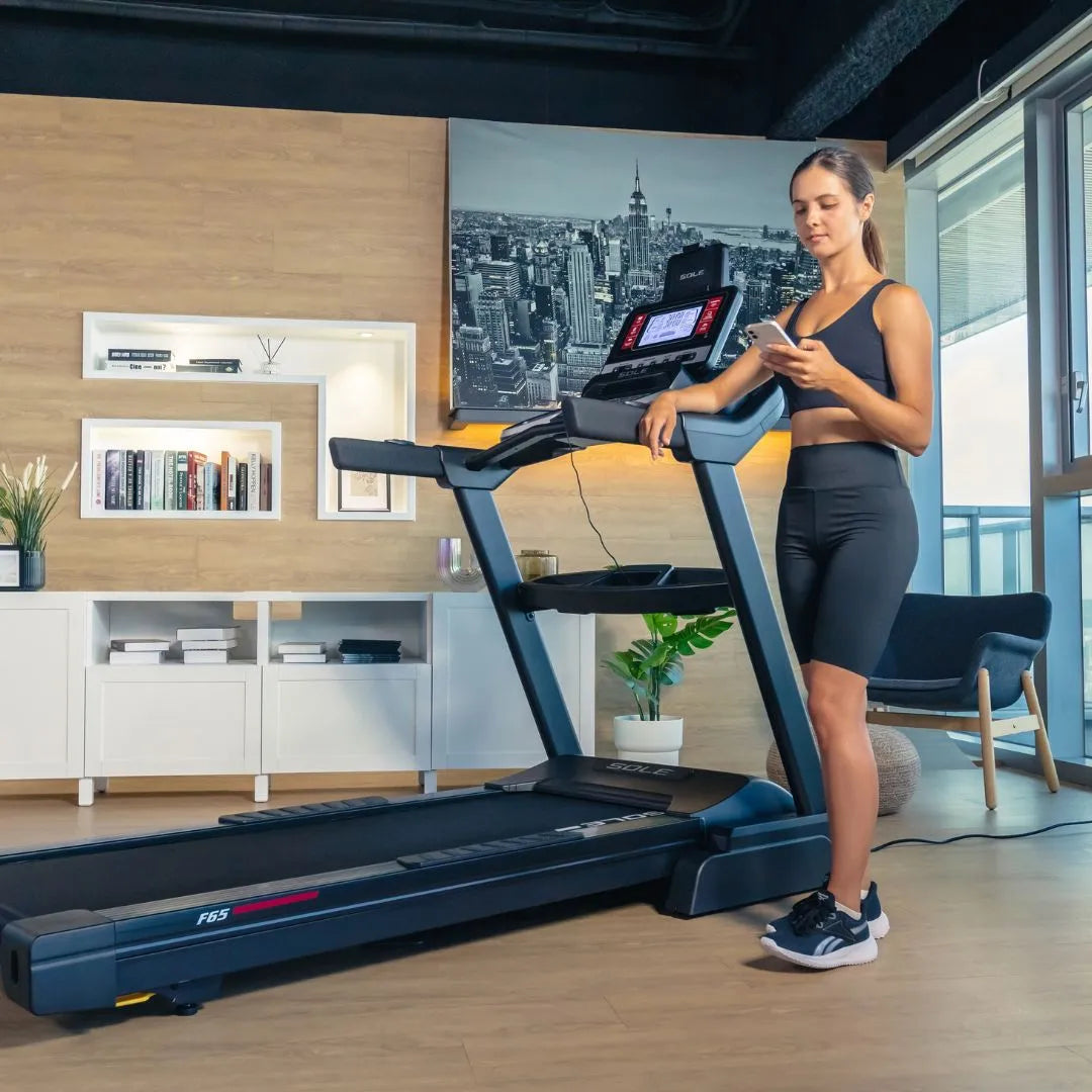 Sole Fitness Sole Fitness Treadmill F65 Home Use 3.0 Chp — side view