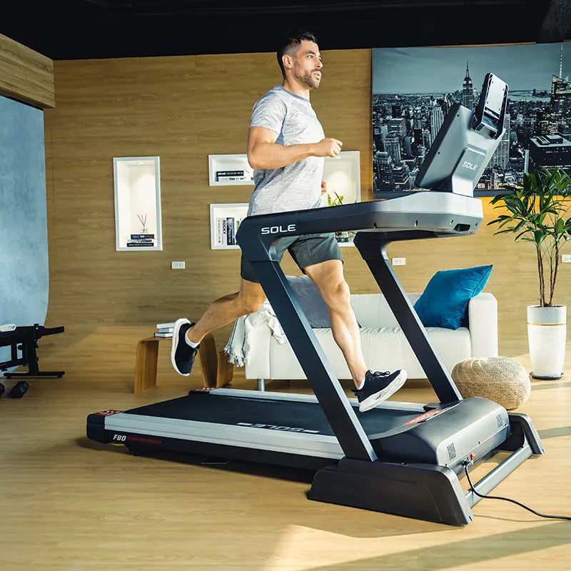 Sole Fitness Sole Fitness F80 Treadmill Home Use 3.5CHP — in use