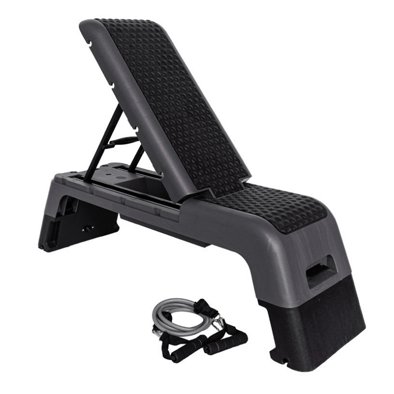 Aerobic Stepper & Adjustable Workout Bench Combo — conditioning kit available from Gym Machines South Africa