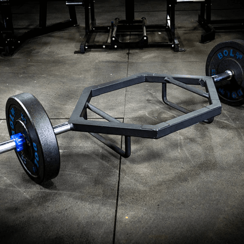 Force Fitness Tb10 Trap Bar — close-up of the frame