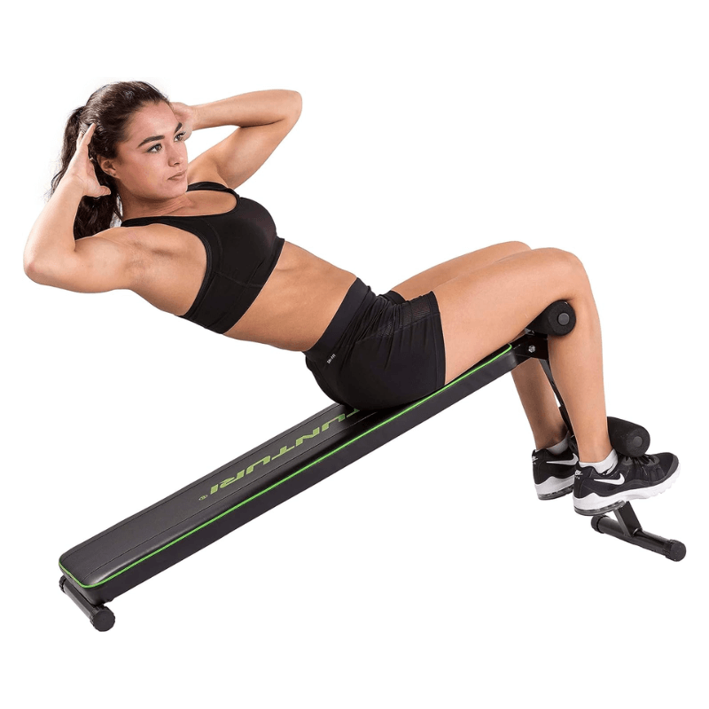 Tunturi Abdominal Sit Up Bench Ab20 — close-up of the frame