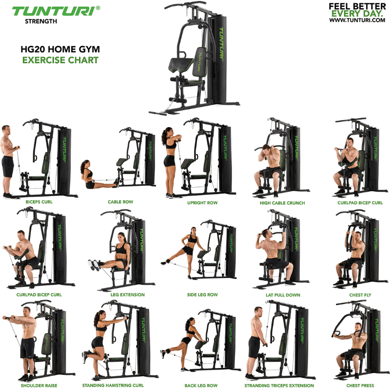 Hg20 Home Multi Gym — in use