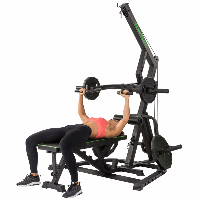 Leverage Pulley Gym Wt85 — rear view