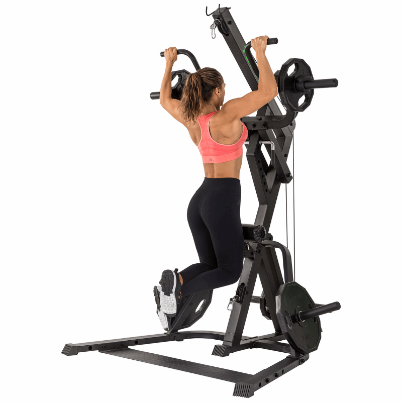 Leverage Pulley Gym Wt85 — side view