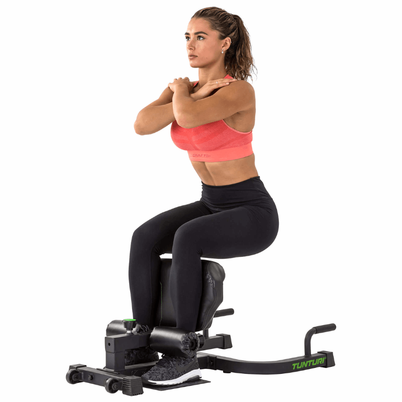 Tunturi Wt20 Sissy Squat Trainer — rear view