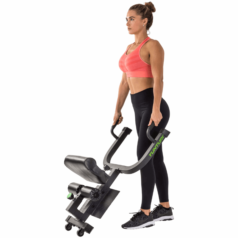 Tunturi Wt20 Sissy Squat Trainer — in use
