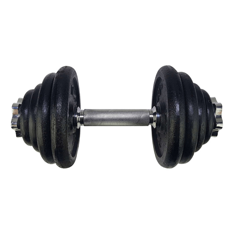 Tunturi 15kg Dumbbell Set - 1 Bar — alternative angle
