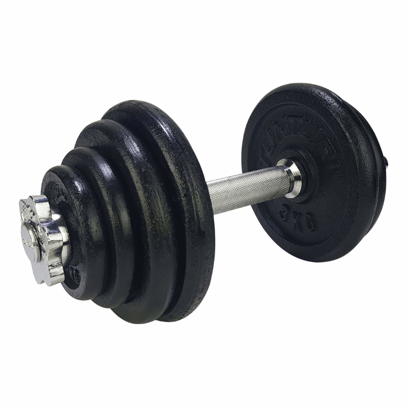 Tunturi 15kg Dumbbell Set - 1 Bar — dumbbell set available from Gym Machines South Africa