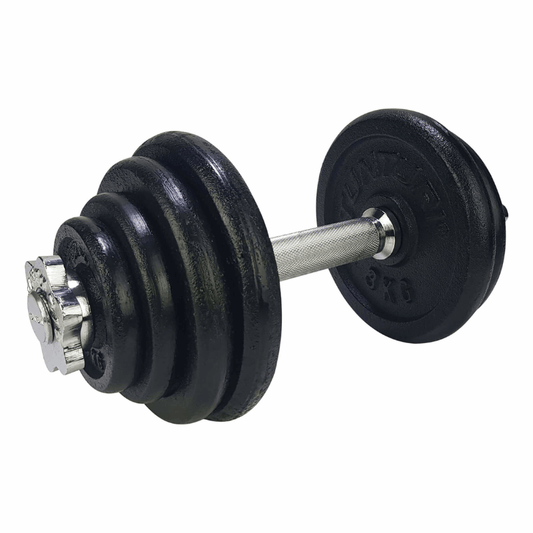 Tunturi 15kg Dumbbell Set - 1 Bar — dumbbell set available from Gym Machines South Africa