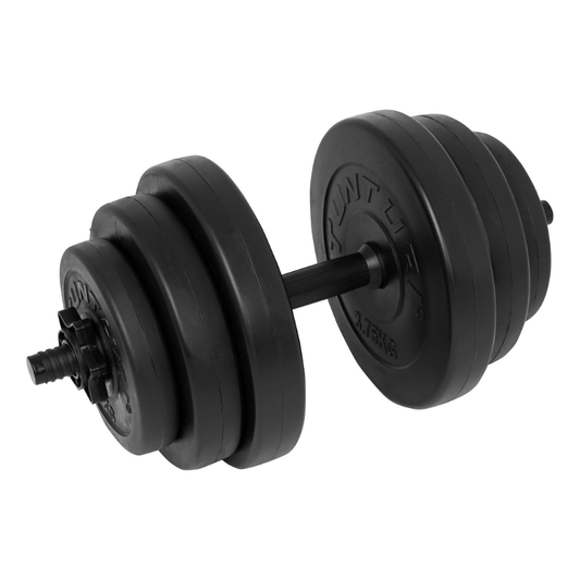 Tunturi 15kg Vinyl Dumbbell Set — dumbbell set available from Gym Machines South Africa