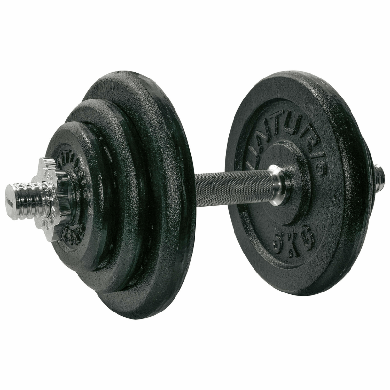 Tunturi 20kg Dumbbell Set - 1 Bar — dumbbell set available from Gym Machines South Africa