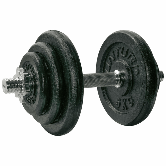 Tunturi 20kg Dumbbell Set - 1 Bar — dumbbell set available from Gym Machines South Africa