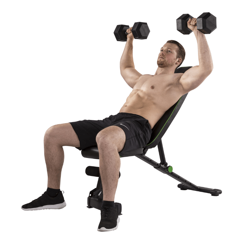 Tunturi Adjustable Utility Bench — rear view