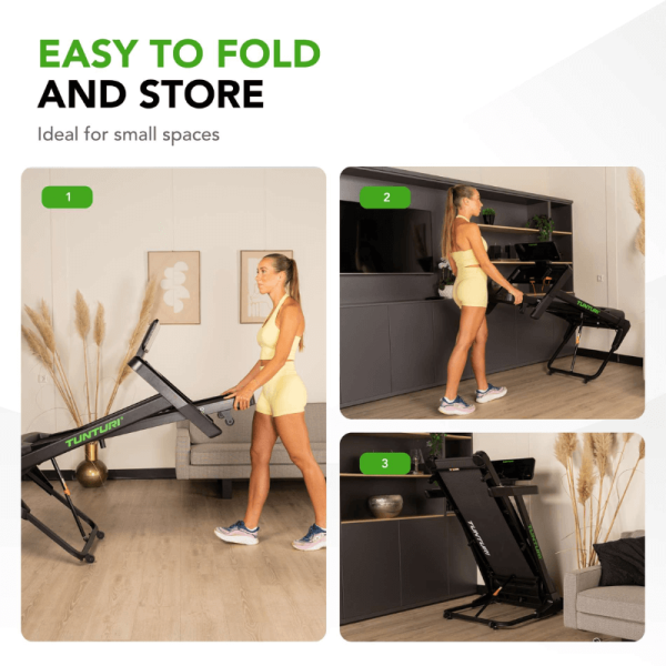 Tunturi Cardio Fit T50 Treadmill — in use
