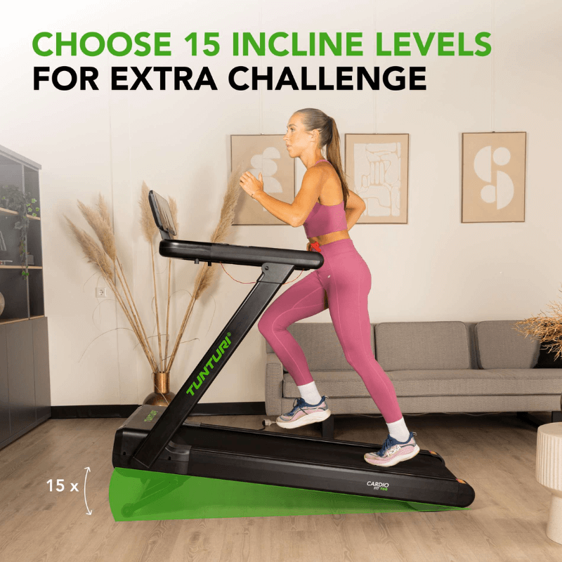 Tunturi Cardio Fit T60 Treadmill — detail view