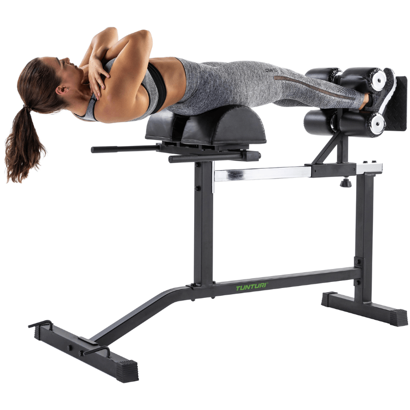 Tunturi Gh10 Glute Ham Developer — close-up of the frame