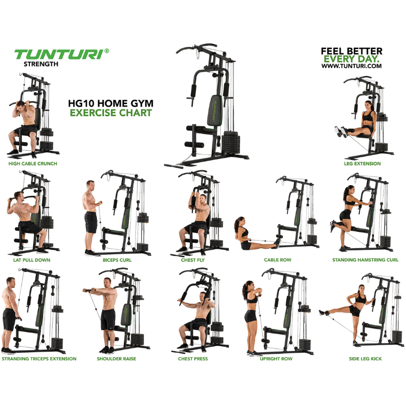 Vendor-Unknown Hg10 Home Multi Gym — rear view