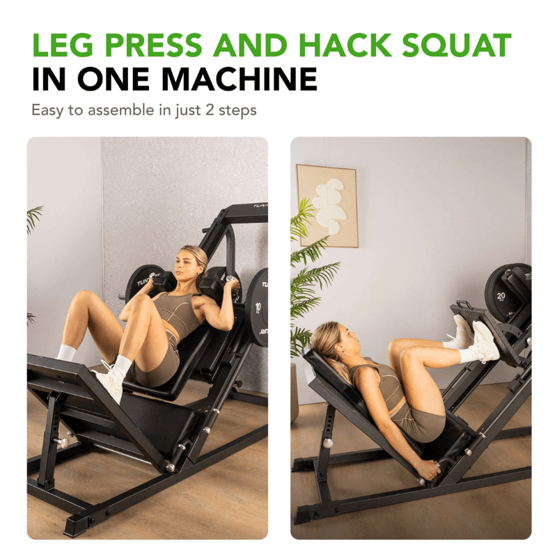 Tunturi Lp60 Leg Press / Hack Squat Combo — detail view