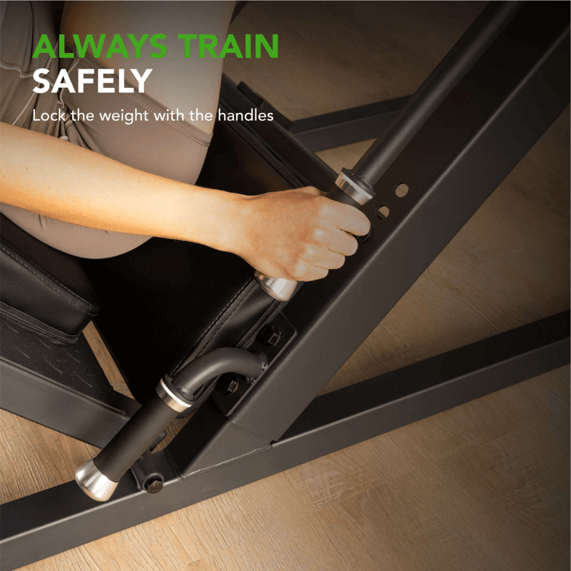 Tunturi Lp60 Leg Press / Hack Squat Combo — in use