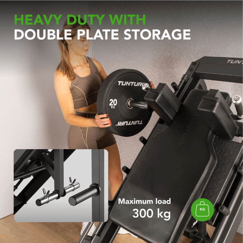Tunturi Lp60 Leg Press / Hack Squat Combo — alternative angle
