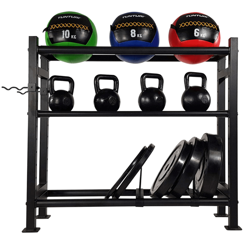 Tunturi Multifunctional Storage Rack — alternative angle