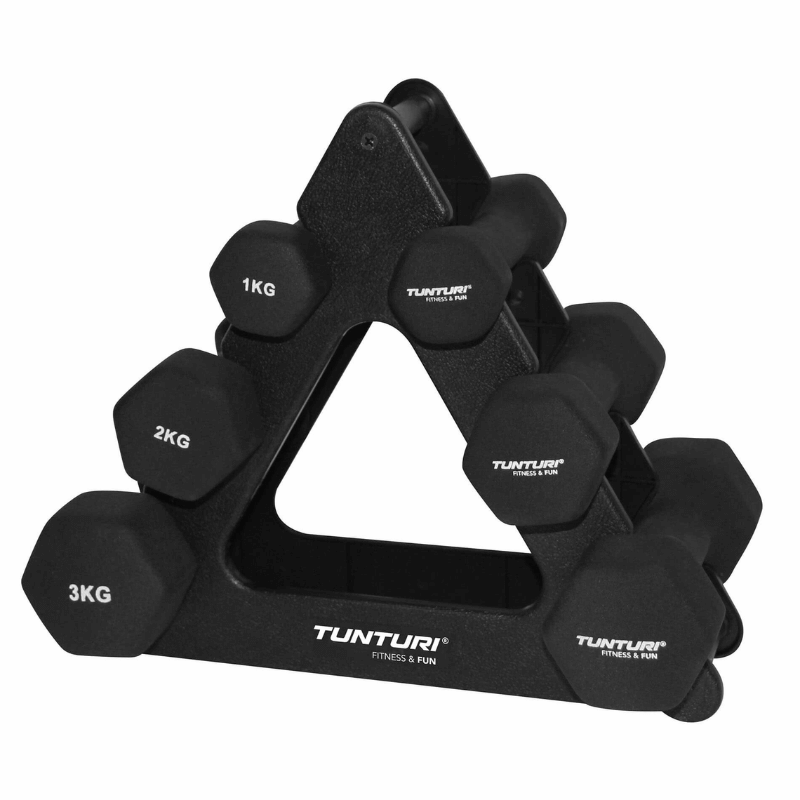 Studio Dumbbell Set + Yoga Mat - Package — close-up of the frame
