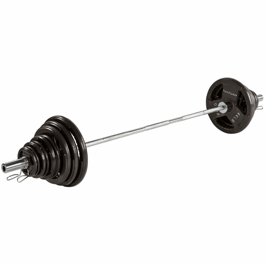 Tunturi 140kg Olympic Tri-Grip Barbell Set — barbell available from Gym Machines South Africa