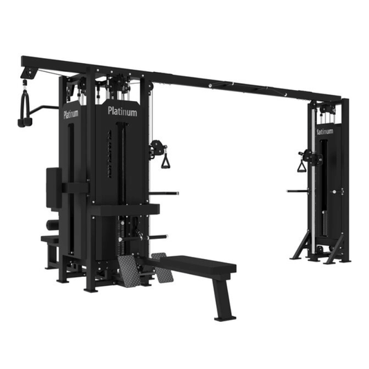Tunturi Platinum 5-IN-1 Multi Stations- Selectorized — cable machine available from Gym Machines South Africa
