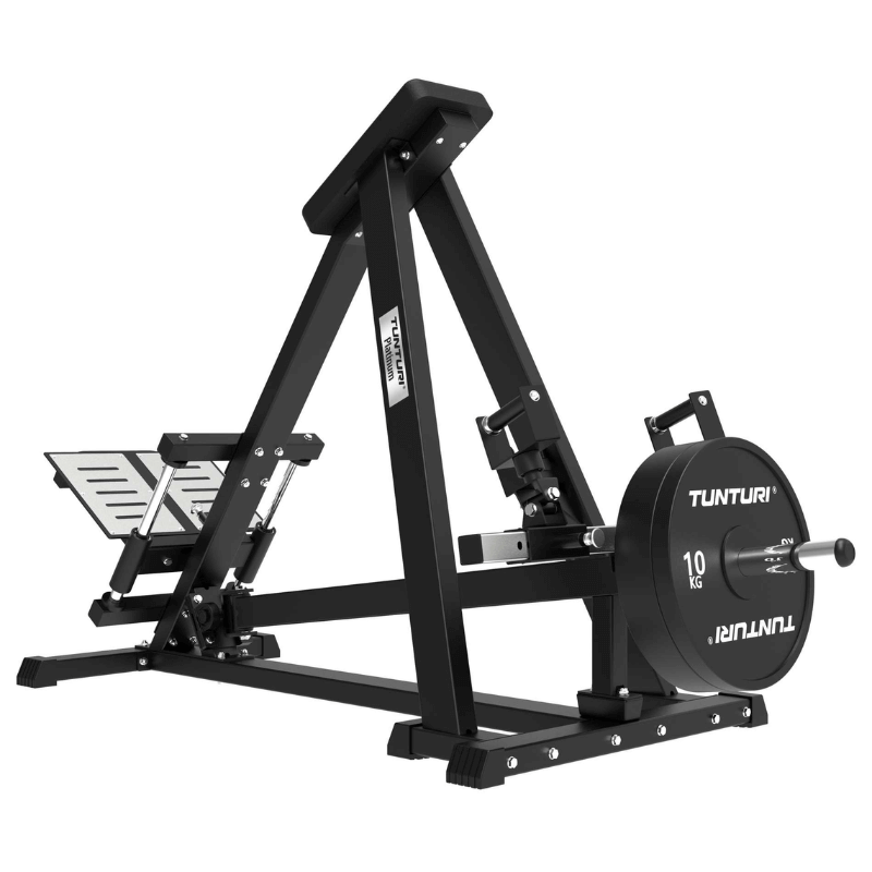 Tunturi Platinum Adjustable T-Bar Row - Plate Loaded — rear view