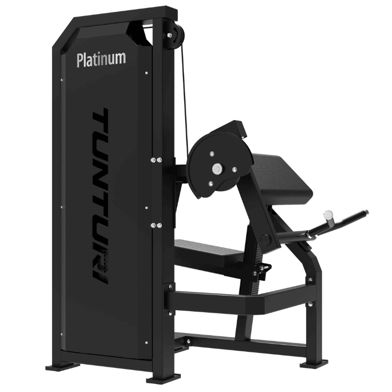 Tunturi Platinum Bicep Curl - Selectorized — close-up of the frame