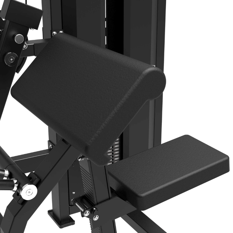 Tunturi Platinum Bicep Curl - Selectorized — rear view
