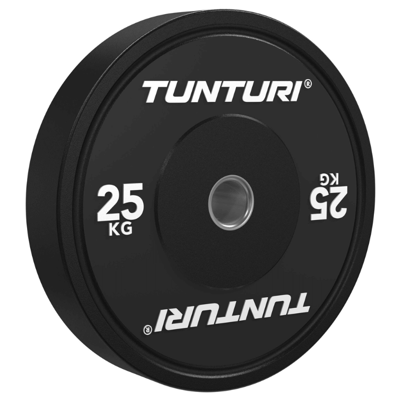 Platinum Black Bumper Plates — side view