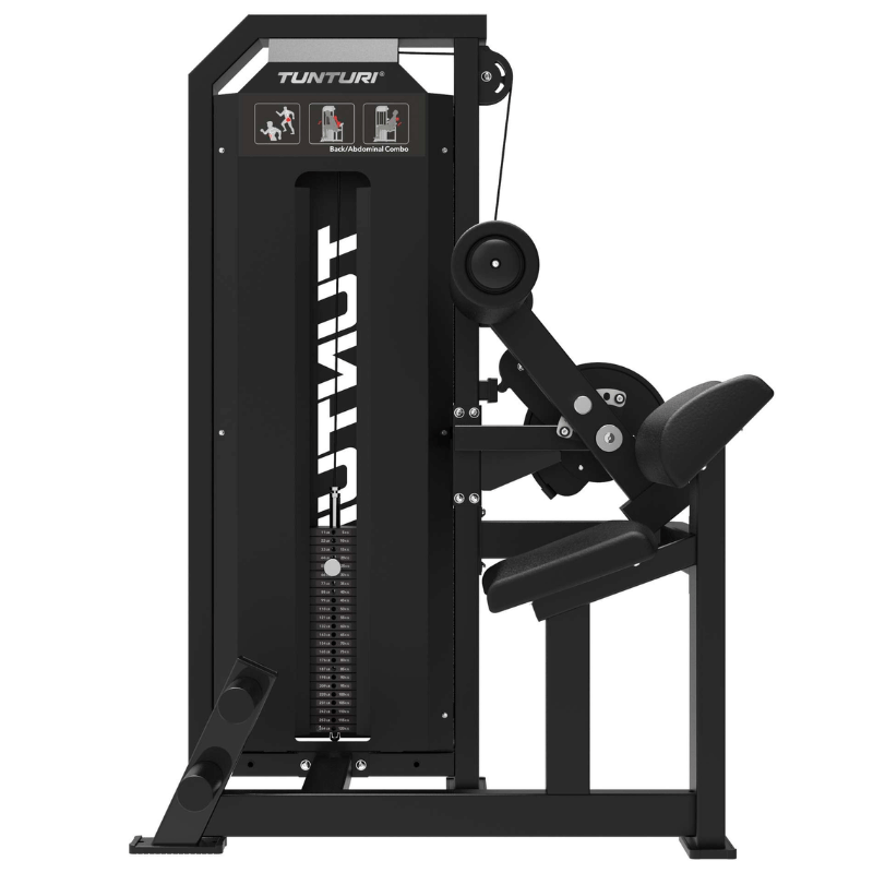 Tunturi Platinum Dual Back / Abdominal Combo- Selectorized — side view