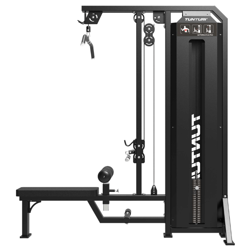 Tunturi Platinum Dual Lat Pulldown / Low Row- Selectorized — alternative angle