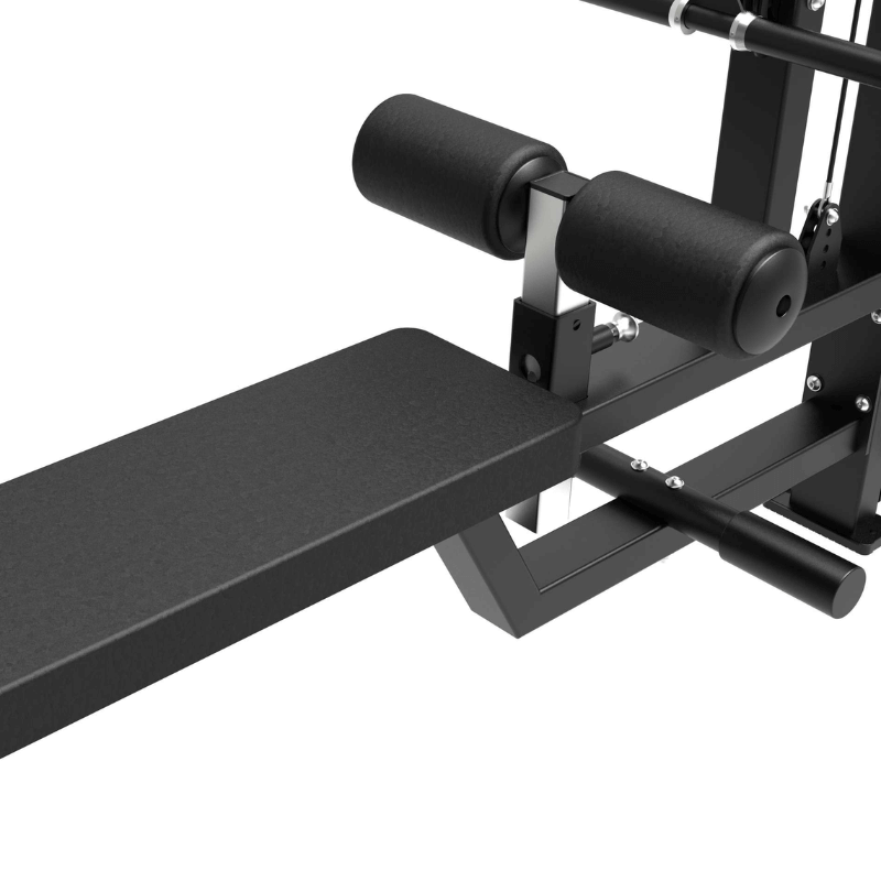 Tunturi Platinum Dual Lat Pulldown / Low Row- Selectorized — side view