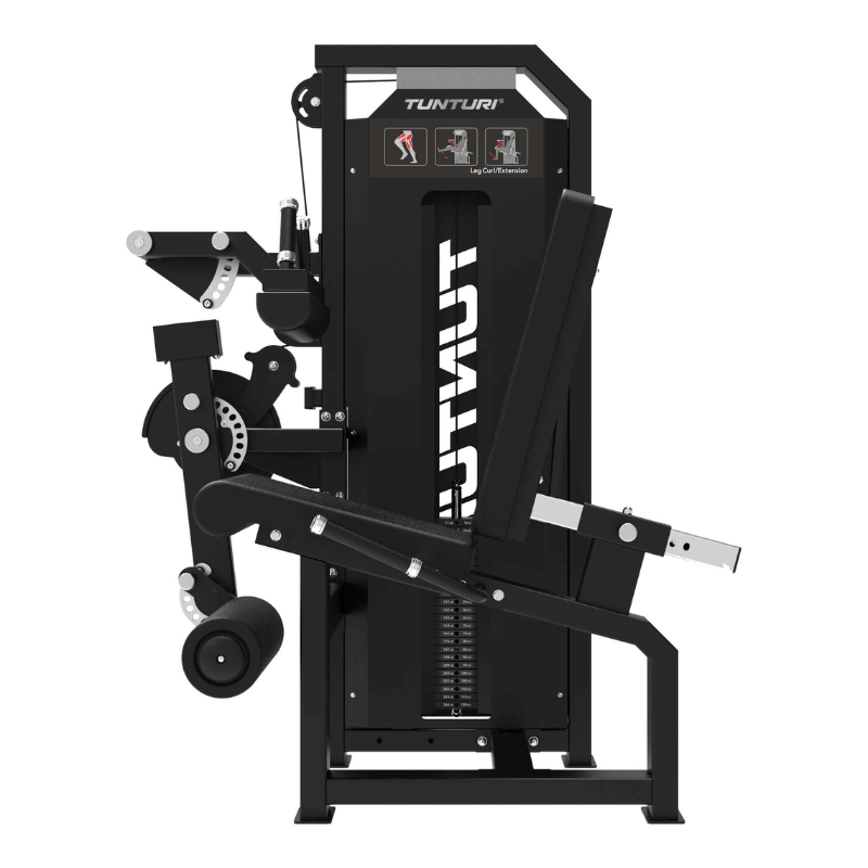 Tunturi Platinum Dual Leg Extension / Curl- Selectorized — in use