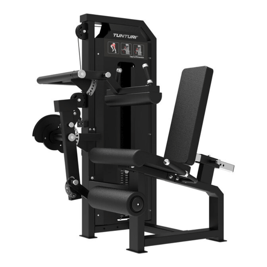 Tunturi Platinum Dual Leg Extension / Curl- Selectorized — strength machine available from Gym Machines South Africa